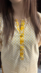 Yellow Cotton Dress YD-CO-102